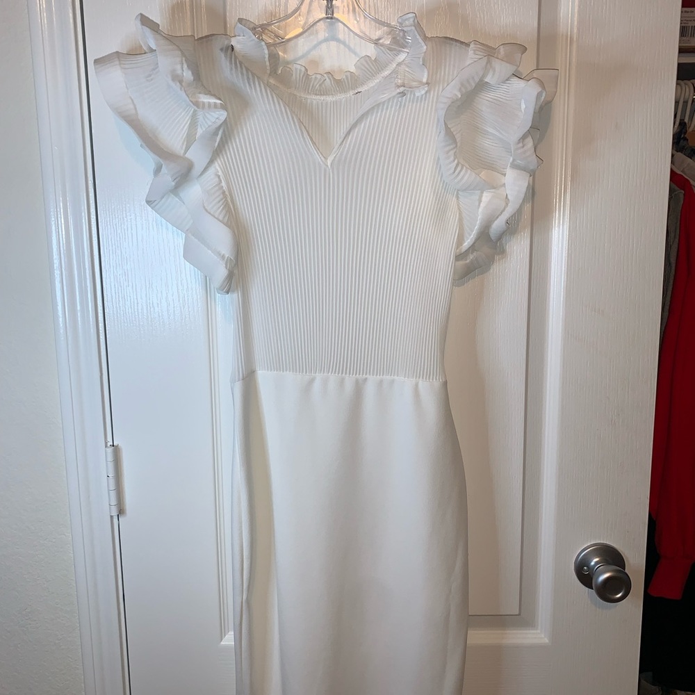 White dress